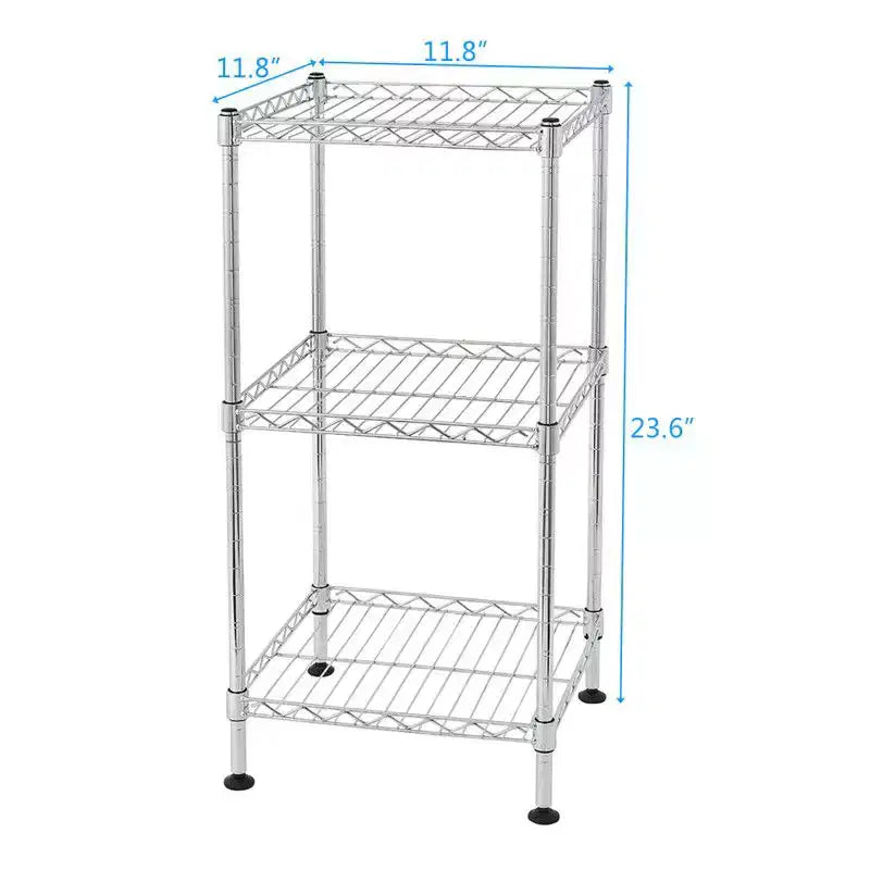 Étagère réglable en hauteur en acier de 30 cm de large