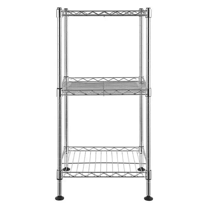 Étagère réglable en hauteur en acier de 30 cm de large