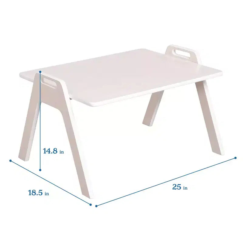 Table d'activités Montessori pour enfants, pupitre portable en contreplaqué de bouleau
