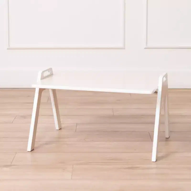 Table d'activités Montessori pour enfants, pupitre portable en contreplaqué de bouleau
