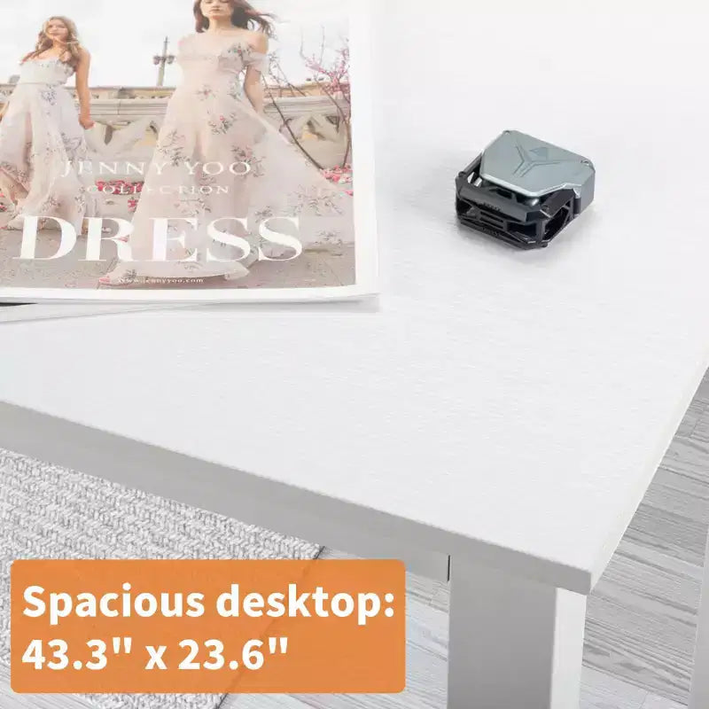 Bureau blanc