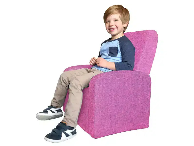Canapé pour enfants avec coffre de rangement pour jouets, pour garçons et filles, noir