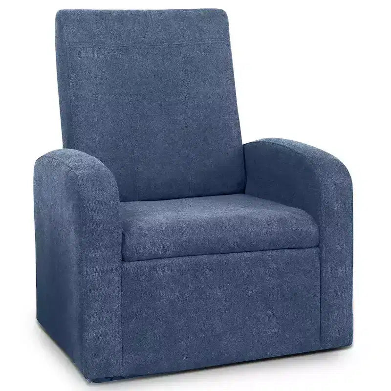 Canapé pour enfants avec coffre de rangement pour jouets, pour garçons et filles, noir